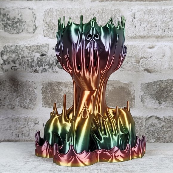 Melting Woman Planter  | Home Decor  | Unique Gift | 3D Printed - Picture 4 of 15